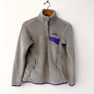 Patagonia Women's Re-Tool Snap Fleece Pullover, Size Medium